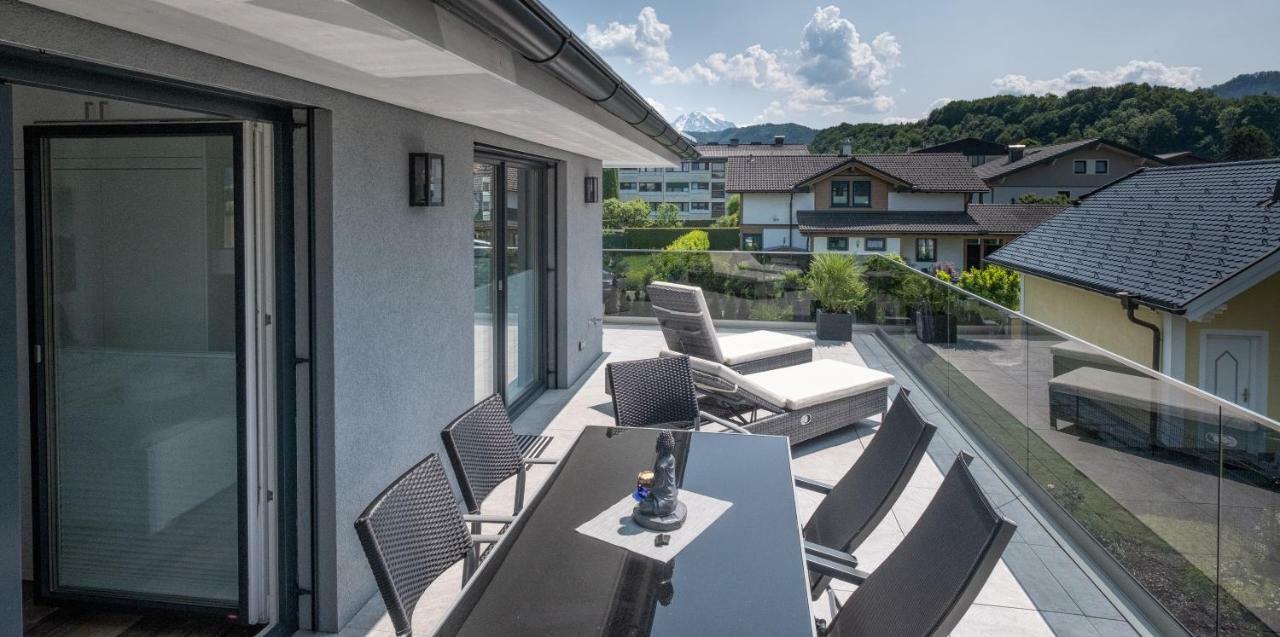 Luxurioese Penthaus Wohnung Anif Extérieur photo