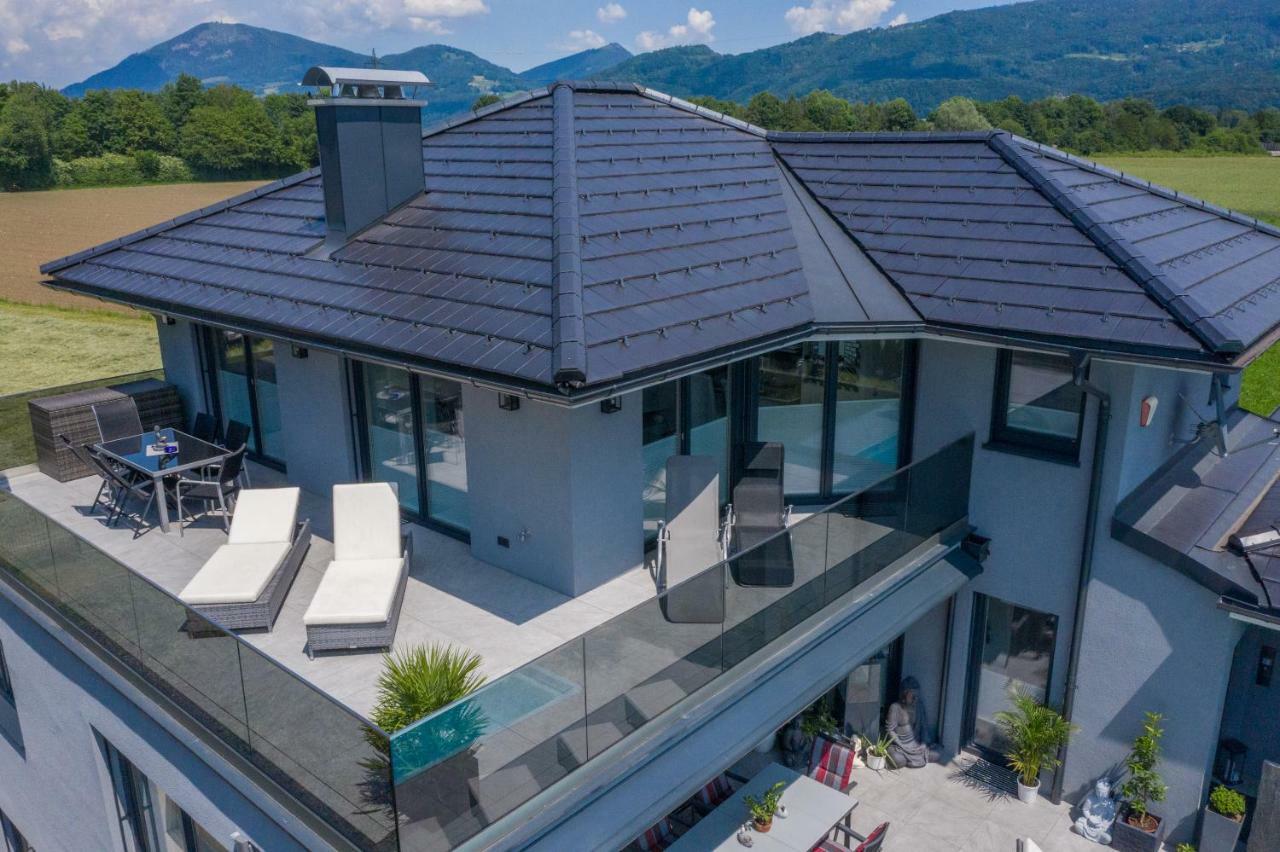 Luxurioese Penthaus Wohnung Anif Extérieur photo